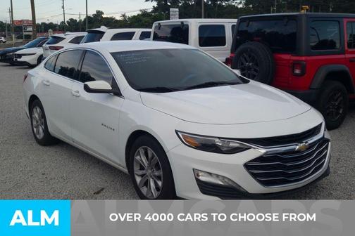 Summit White 2019 Chevrolet Malibu LT