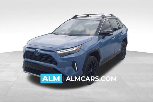 Midnight Black Metallic 2022 Toyota RAV4 Hybrid XSE