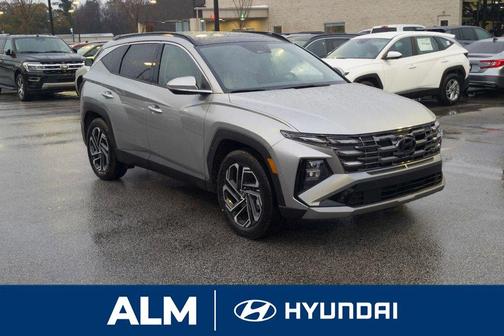 Shimmering Silver 2026 Hyundai TUCSON Hybrid Limited