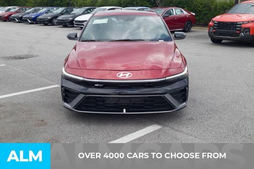 Red 2025 Hyundai ELANTRA N Line