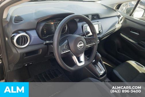 Black 2024 Nissan Versa 1.6 SV