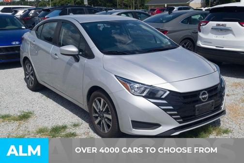 Brilliant Silver Metallic 2024 Nissan Versa 1.6 SV