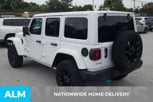 Bright White Clearcoat 2024 Jeep Wrangler 4xe Sahara