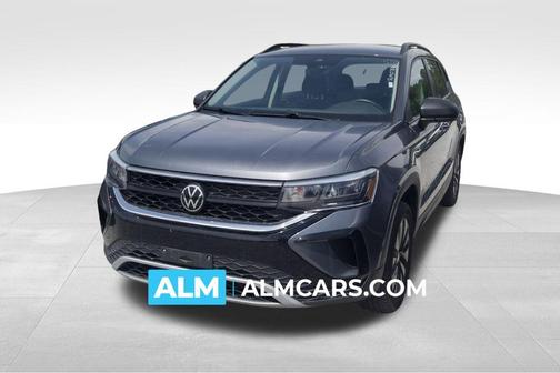 Platinum Gray Metallic 2024 Volkswagen Taos 1.5T S