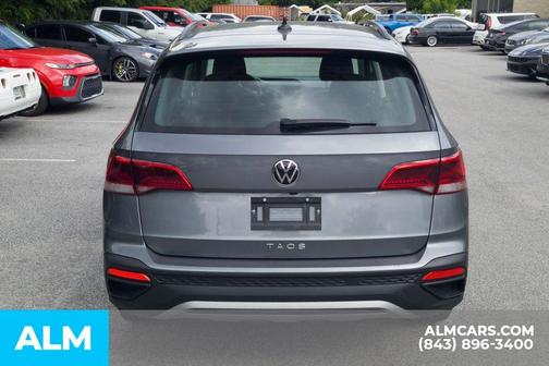 Platinum Gray Metallic 2024 Volkswagen Taos 1.5T S