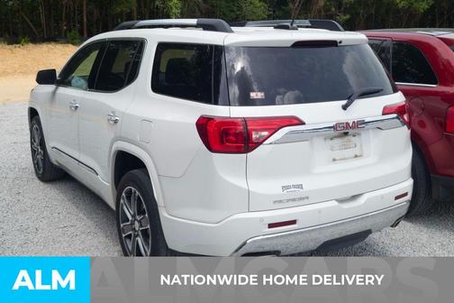 White Frost Tri-Coat 2018 GMC Acadia Denali
