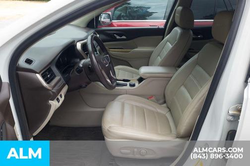 White Frost Tri-Coat 2018 GMC Acadia Denali