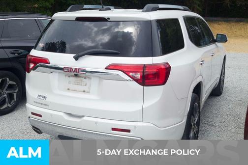 White Frost Tri-Coat 2018 GMC Acadia Denali