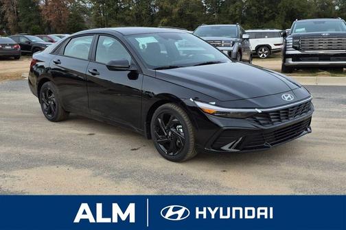Black 2026 Hyundai ELANTRA SEL Sport