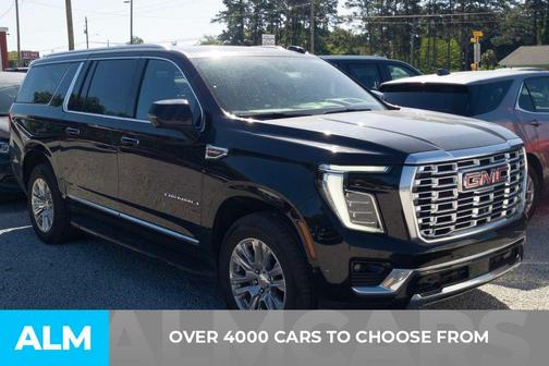 Onyx Black 2025 GMC Yukon XL Denali