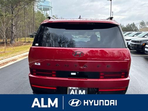 Red 2026 Hyundai SANTA FE HEV Calligraphy