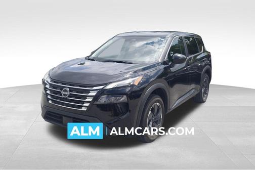 Super Black 2024 Nissan Rogue SV