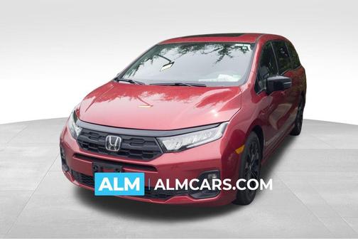 Red 2025 Honda Odyssey Sport-L