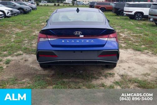 Intense Blue 2025 Hyundai ELANTRA SEL Sport