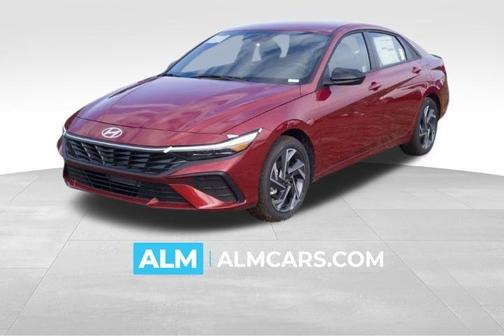 Red 2025 Hyundai ELANTRA SEL Sport
