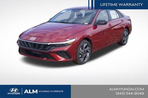 Red 2025 Hyundai ELANTRA SEL Sport