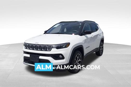 Bright White Clearcoat 2025 Jeep Compass Limited