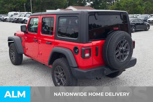 Firecracker Red Clearcoat 2025 Jeep Wrangler Sport