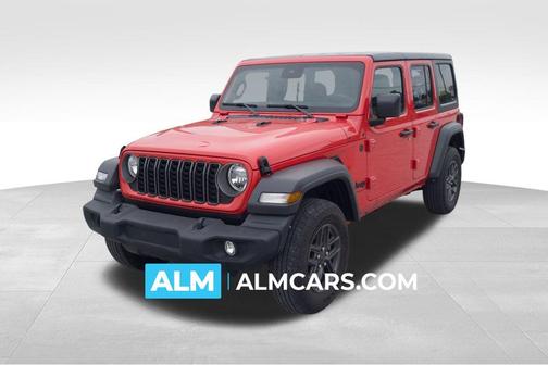Firecracker Red Clearcoat 2025 Jeep Wrangler Sport