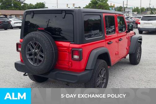 Firecracker Red Clearcoat 2025 Jeep Wrangler Sport