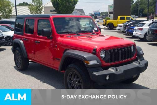 Firecracker Red Clearcoat 2025 Jeep Wrangler Sport