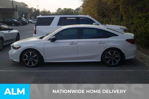 Crystal Black Pearl 2025 Honda Civic Hybrid