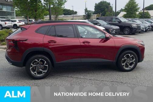 Crimson Metallic 2025 Chevrolet Trax LT