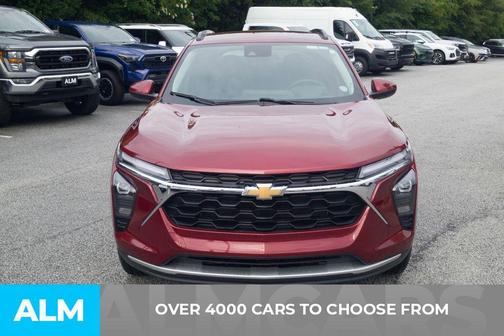 Crimson Metallic 2025 Chevrolet Trax LT