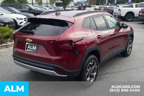 Crimson Metallic 2025 Chevrolet Trax LT