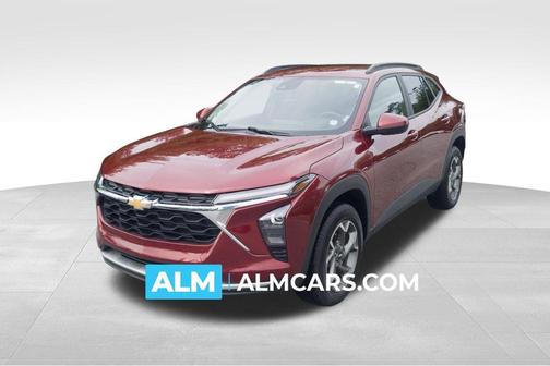 Crimson Metallic 2025 Chevrolet Trax LT
