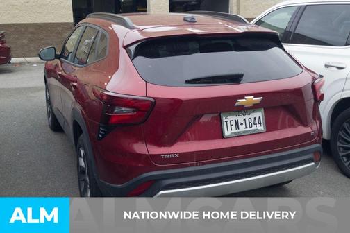 Crimson Metallic 2025 Chevrolet Trax LT