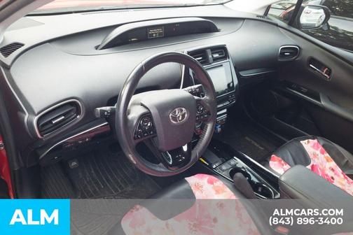 Red 2019 Toyota Prius XLE