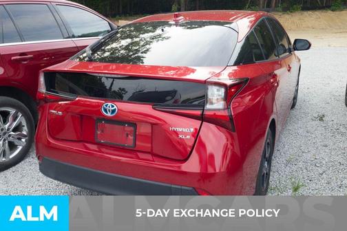 Red 2019 Toyota Prius XLE