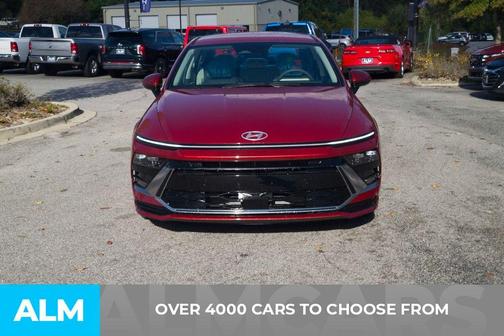 Red 2025 Hyundai SONATA Hybrid SEL