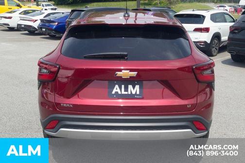 Crimson Metallic 2025 Chevrolet Trax LT