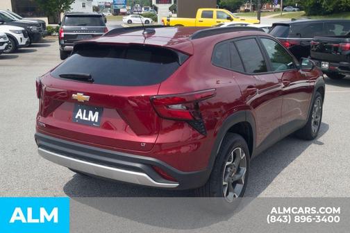 Crimson Metallic 2025 Chevrolet Trax LT
