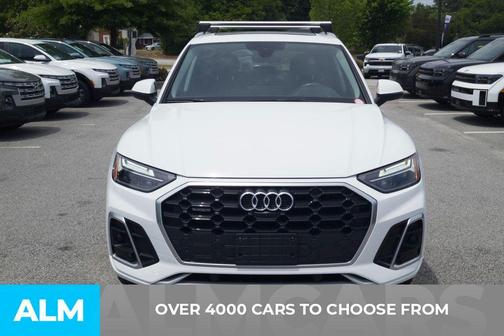 Arkona White 2024 Audi Q5 45 S line quattro Premium