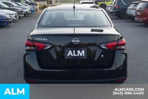 Black 2025 Nissan Versa S