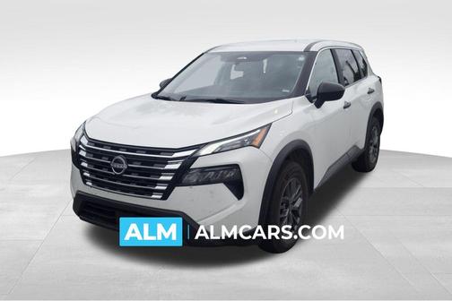 Glacier White 2024 Nissan Rogue S