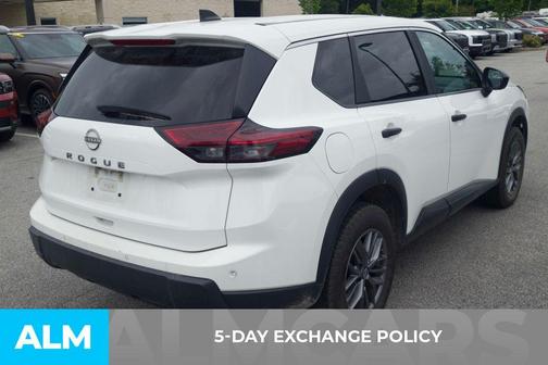 Glacier White 2024 Nissan Rogue S