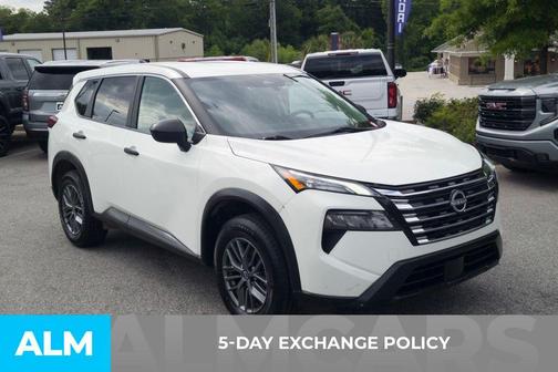 Glacier White 2024 Nissan Rogue S
