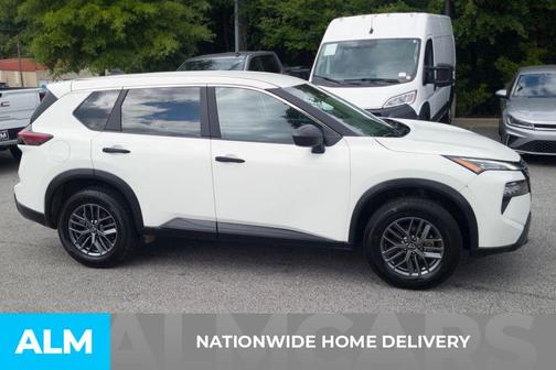 Glacier White 2024 Nissan Rogue S