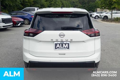 Glacier White 2024 Nissan Rogue S
