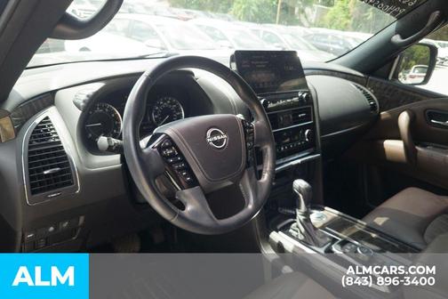 Hermosa Blue 2023 Nissan Armada Platinum