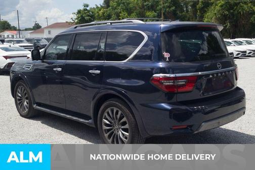 Hermosa Blue 2023 Nissan Armada Platinum