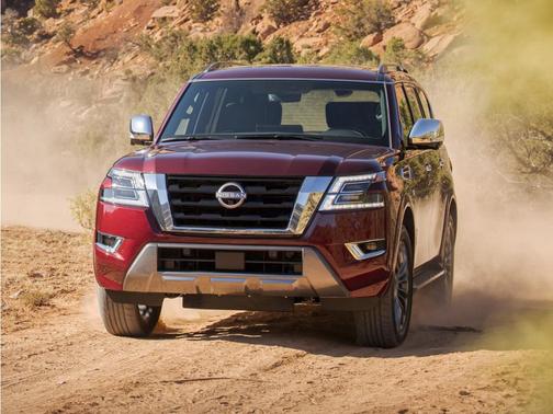 Hermosa Blue 2023 Nissan Armada Platinum