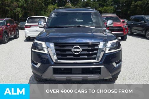 Hermosa Blue 2023 Nissan Armada Platinum
