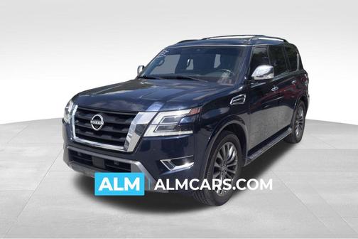 Hermosa Blue 2023 Nissan Armada Platinum