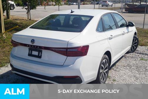 Pure White 2025 Volkswagen Jetta 1.5T S