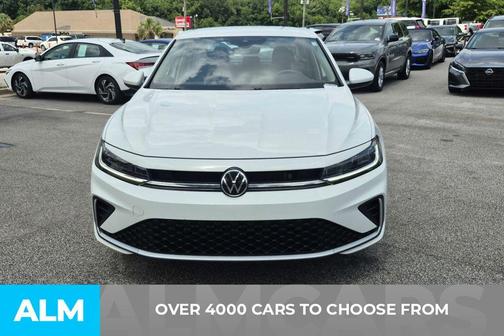 Pure White 2025 Volkswagen Jetta 1.5T S